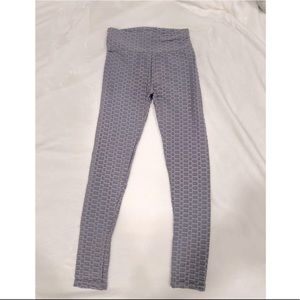 Stretchy leggings in grey and black